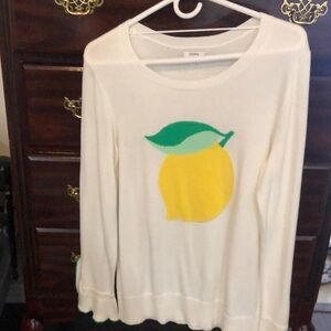 Super cute lemon sweater!